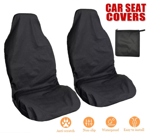 2pcs front seat covers - 2pcs,