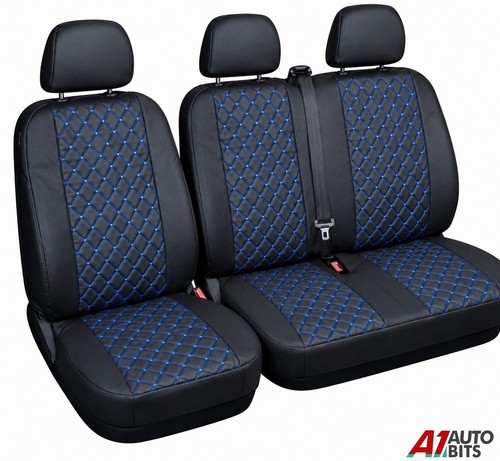 Blue diamond leather - blue, pu