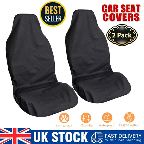 2pcs front seat covers - front,