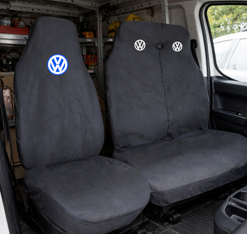 Blue logo van - blue, set