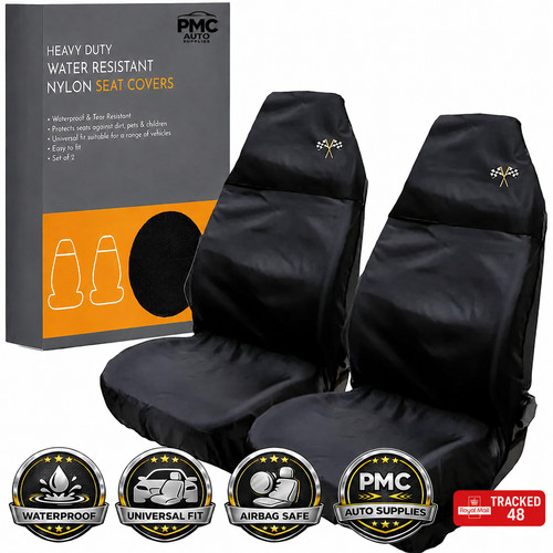 Front car van seat covers - car,