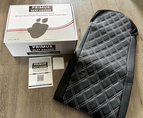 Leatherette van seat covers - leatherette,