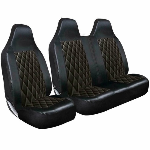 Leather look black - leather,